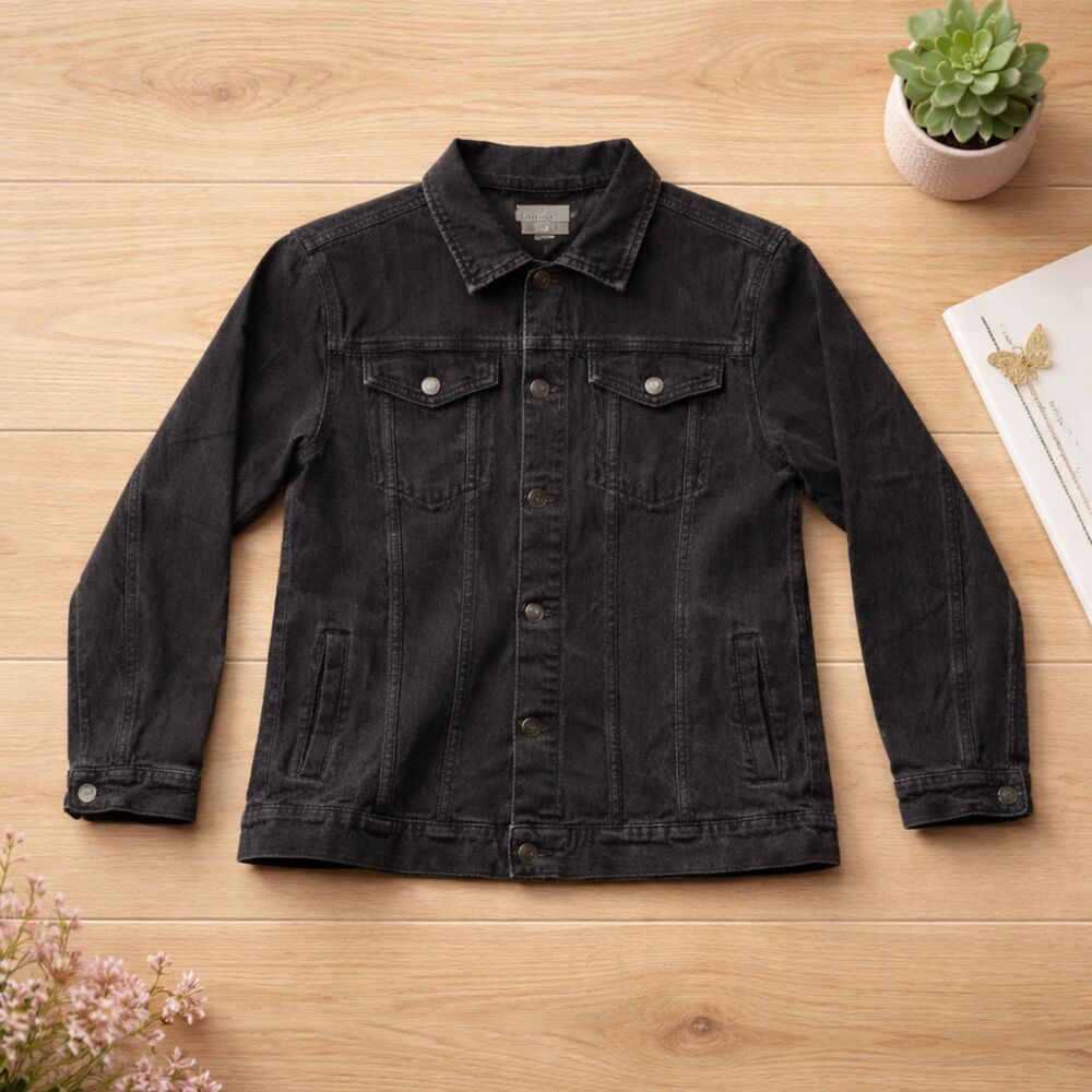 Denim Trucker Jacket,Art Class(Target Brand) Black XXL16/18